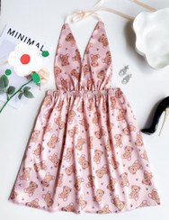 تصویر لباس خواب ساتن سایز بزرگ - ویکتوریا سکرت / 85 / 42 تا 46 فری سایز 