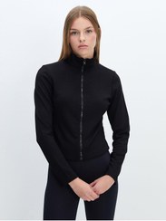 تصویر ژاکت کش باف پشمی زنانه ال سی وایکیکی lc-waikiki 