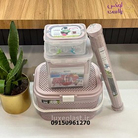 تصویر سبد پیک نیک لیمون پک مسافرتی کامل 