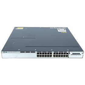 تصویر سوئیچ سیسکو مدل WS-C3750X-24T-S استوک Cisco WS-C3750X-24T-S 24Port Switch Stock