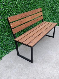 تصویر نیمکت پشتی دار 