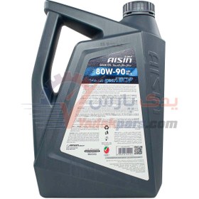 تصویر روغن گیربکس 80w90 آیسین (4 لیتری) Aisin Gear oil Sae 80W-90 4L API GL-5 Made In korea GSL56094PB