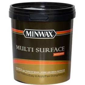 تصویر رنگ چوب پایه آب مین وکس سبز 