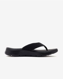 تصویر Go Walk Flex Sandal شکوه و طبقه سیاه پرواز Bbk اسکچرز Skechers 