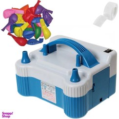 تصویر پمپ باد برقی بادکنک مدل ۱ مجموعه ۲۲ عددی 