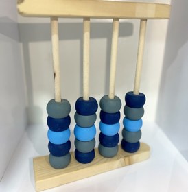 تصویر اسباب بازی چرتکه چوبی ۳۲۳۹ 