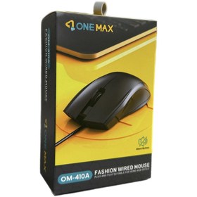 تصویر موس باسیم ONEMAX-OM410 Wired mouse One Max model OM410