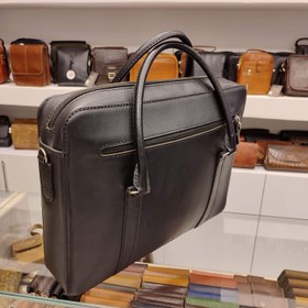 تصویر کیف اداری دست دوز چرمی مدل C296 Leather bag