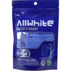 تصویر نخ دندان کمانی آل وایت مدل Micro Mint بسته ۷۰ عددی 
