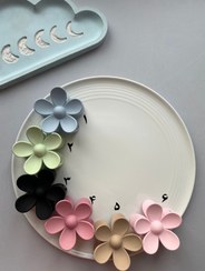 تصویر کلیپس شمعی بابونه ۸ سانتی - کد 