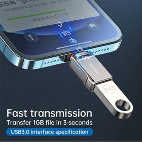 تصویر مبدل USB به لایتنینگ گلدن گارد مدل Mcdodo Otg 8600 