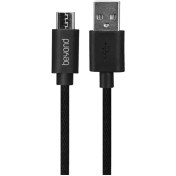 تصویر کابل میکرو تبدیل 30 سانتی متر USB به microUSB بیاند Beyond BA-313 Beyond BA313 microUSB Cable