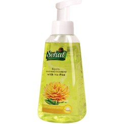 تصویر مایع دستشویی فوم زرد صحت (500 گرم) 