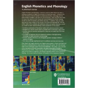 خرید و قیمت کتاب English Phonetics and Phonology 4th | ترب خرید و قیمت کتاب English Phonetics and Phonology 4th | ترب