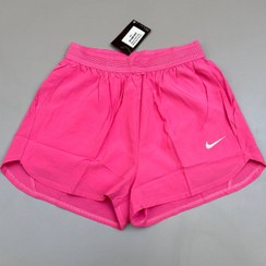 تصویر شلوارک ورزشی زنانه نایک کشاله دار میکروآیس کد 16051 