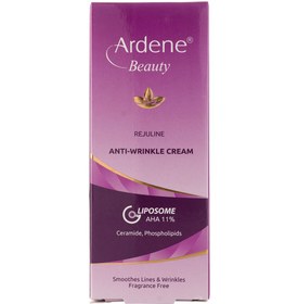 تصویر کرم ضد‌چروک لیپوزوم حاوی 11 درصد AHA مدل Rejuline حجم 50 میل آردن بیوتی Anti-Wrinkle Liposome Cream with 11% AHA, Rejuline Model, 50 ml, Ardene Beauty