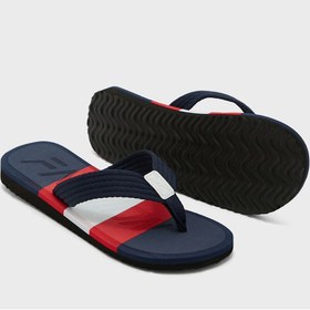 تصویر صندل لژدار رنگی برند seventy five Color Block Flip Flops