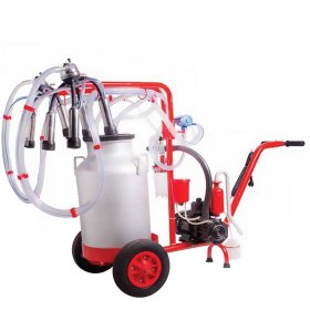 تصویر دستگاه شیردوش گاو دو واحد 