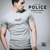 تصویر تی شرت مردانه پلیس - X063 