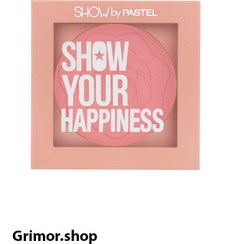 تصویر رژگونه صورتی پاستل مدل Show Your Happiness کد 201 
