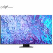 تصویر تلویزیون سامسونگ Q80C سایز ۵۵ اینچ کیفیت تصویر Ultra HD 4K نوع صفحه QLED 