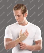 تصویر مچ کف بند نئوپرنی شست دار پاک سمن<br><br><p class="align">Paksaman Neoprene Wrist and Thumb Support</p> 