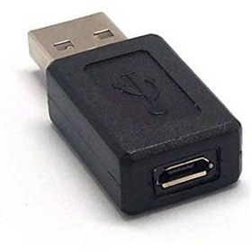 تصویر تبدیل MICRO USB ماده به USB نر ا Micro USB Female to USB Male Micro USB Female to USB Male