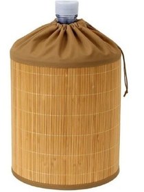 تصویر پمپ آب گالنی پوشش حصیری بطری سردکن حمل و نقل رایگان Genel Markalar 