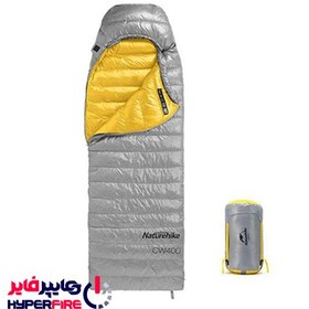 تصویر کیسه خواب نیچرهایک مدل NH18C400-D MEDIUM Naturehike sleeping bag model NH18C400-D MEDIUM