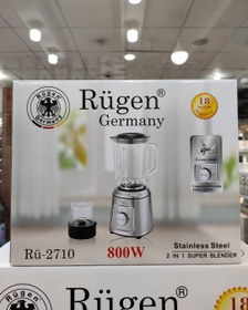 تصویر مخلوط کن روگن مدل RU-2710 Rugen blender RU-2710 800w