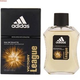 تصویر ادوتویلت مردانه آدیداس مدل Victory League حجم 100 میلی لیتر Adidas Victory League Eau De Toilette For Men 100ml