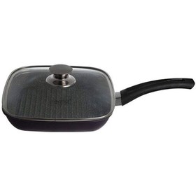 تصویر تابه فورته چهارگوش گرانیت استیک پز سایز 24 forte square granite steak pan size 24