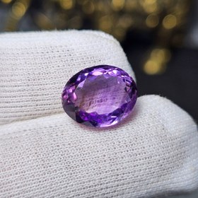 تصویر نگین سنگ آمیتیست معدنی کد 36487 