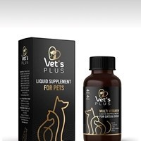 تصویر مکمل شربتی مولتی ویتامین vet’s plus 