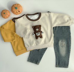 تصویر ست ۲تکه بلوز و شلوارخرسی 