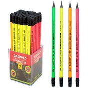 تصویر خرید مداد فلورسنت البرز پاکن دار بسته 72 عددی (عمده) | آریاپن Buy Alborz fluorescent pencils, pack of 72 (wholesale)