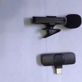 تصویر میکروفن تولید محتوا wireless microphone K8