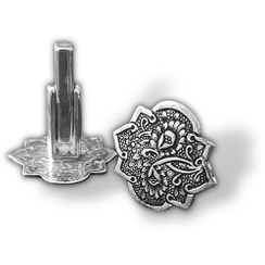 تصویر دکمه سردست قلمزنی اصفهان 