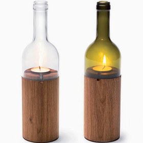 تصویر Wine bottle lantern 