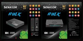 تصویر گیرنده و آندرویدباکس Senator مدل Hulk 8K گیرنده و آندرویدباکس Senator مدل Hulk 8K