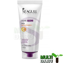 تصویر کرم صورت سى گل حاوى ویتامین سى 40 میل 