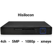 تصویر دستگاه DVR hisilicon مدل 4 کانال 5MP 