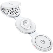 تصویر شارژر بی سیم اپل واچ و کیت کابل چند منظوره یسیدو DS29 Yesido DS29 5IN1 Charger For Apple Watch