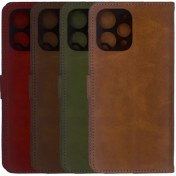 تصویر کیف کلاسوری چرمی شیائومی REDMI 12-4G Leather binder bag XIAOMI 12-4G