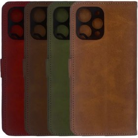 تصویر کیف کلاسوری چرمی شیائومی REDMI 12-4G Leather binder bag XIAOMI 12-4G