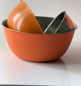 تصویر ست ۳تایی کاسه مدرج استیل 