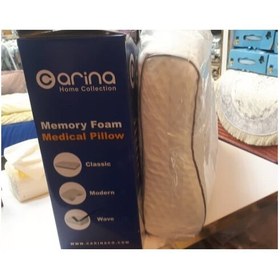 تصویر بالش طبی کارینا مدل ویو memory Foam Medical pillow (ٌWave model)