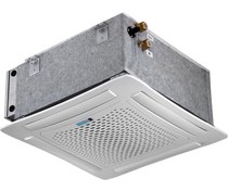 تصویر فن کویل کاستی چهار طرفه اوشان – دو لوله (با ریموت کنترل – دمپر متحرک و دیفیوزر خطی)مدل CFN-800 برند تهویه 