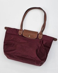 تصویر کیف دستی چرم وارداتی لانگ چامپ متوسط Longchamp