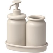 تصویر ست حمام کرم ٣ تیکه ایکیا ALTJARN